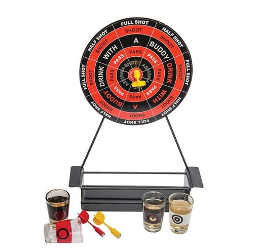 Iron frame darts game wine game