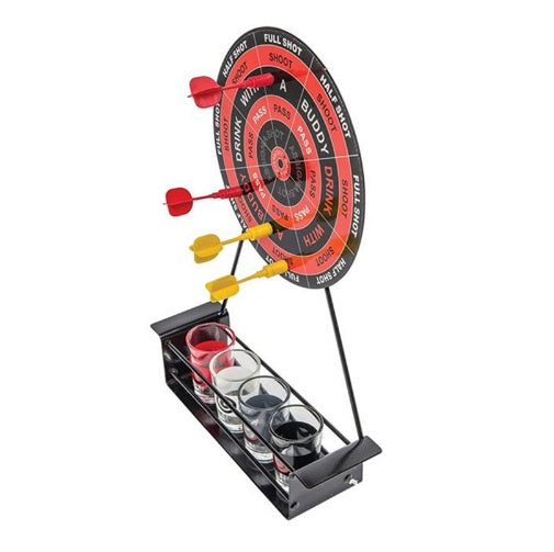 Iron frame darts game wine game