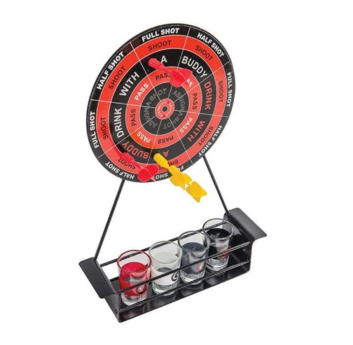 Iron frame darts game wine game