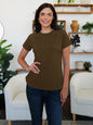 Round Neck Short Sleeve T-Shirt