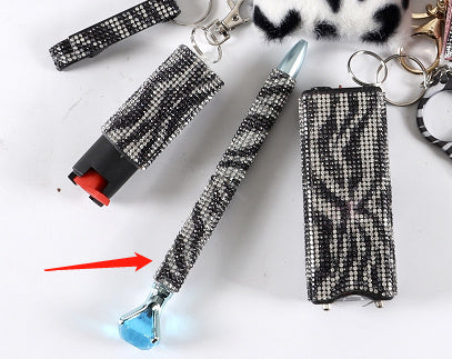 Fashion Rhinestone Multi-functional Handmade Ballpoint Pen