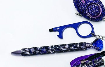 Fashion Rhinestone Multi-functional Handmade Ballpoint Pen