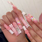 Wearable Manicure Manicure Strips French Style Detachable Wearable Manicure Strips